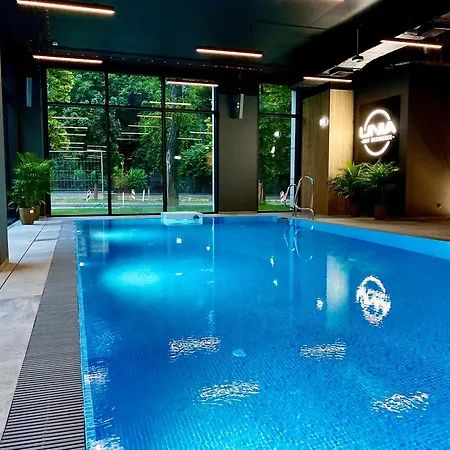 아파트 Easy Rent - Amber 10, Basen & Spa, Centrum Free Parking 24h Check-in 루블린