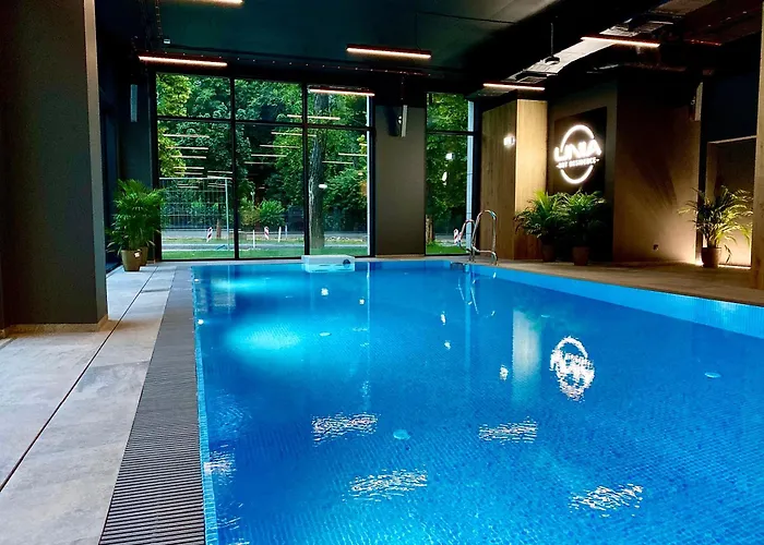 Lägenhet Easy Rent - Amber 10, Basen & Spa, Centrum Free Parking 24h Check-in Lublin