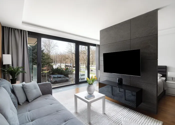 Easy Rent - Amber 10, Basen & Spa, Centrum Free Parking 24h Check-in Lägenhet Lublin